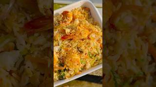 Prawns Fried Rice  Find the recipe in the comment section friedrice prawns [upl. by Nyrok]