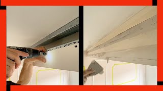 🔥 Cómo Rematar Drywall para Ocultar Hueco de Iluminación Indirecta 🤜 pladur [upl. by Profant693]