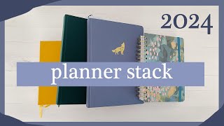 2024 Planner Stack✨ [upl. by Airbas]