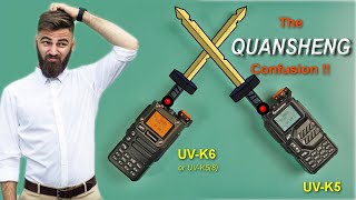 Quansheng UVK5 or UVK6 What is the difference What changed [upl. by Jasmina394]