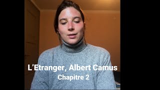 LEtranger Albert Camus  Chapitre 2  Lecture Hélène Caipora [upl. by Aras]