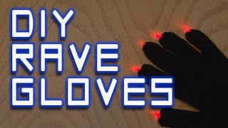 DIY Rave Gloves [upl. by Phip253]