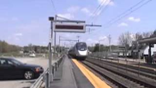 Amtrak Acela at 220230 mph [upl. by Beckerman266]