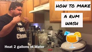 How to make a Rum Wash [upl. by Nroht]