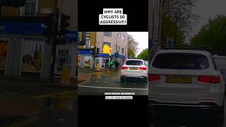 London Dashcam  Angry Cyclists Tries Smacking The Deliveroo Guy uk dashcam drivingfails [upl. by Rowen]