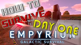 The New Players Guide to Day One  Empyrion Galactic Survival Tutorial Gameplay Version 12  Ep1 [upl. by Pineda]