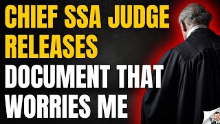 Chief SSA Benefit Judge Notice [upl. by Moyers]