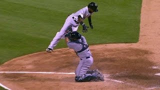 Kiermaier throws out gametying run at home [upl. by Fiore331]