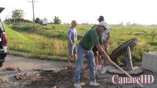 Cleaning up more trash at DCE June 20 2012 [upl. by Sutniuq]