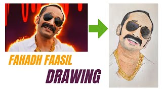 Aavesham  Fahadh Faasil Drawing 💥 [upl. by Konrad]