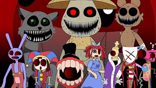 Digital Circus  House of Horrors Season 3  Secret ending  Complete series FNF Animation [upl. by Phiona648]