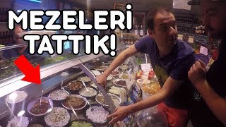 Hiç Tatmadığımız İlginç Mezeleri Tattık [upl. by Oijres]