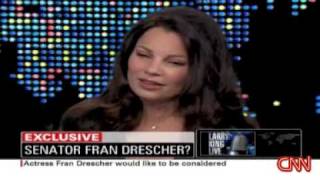 Fran Drescher on Larry King Live [upl. by Einna]