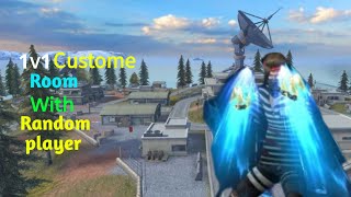 1v1 custome room with a random player free fire custome room match free fire video freefire [upl. by Lilllie591]