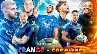 ON S’ENTRAÎNE POUR LE MATCH RETOUR FRANCE ESPAGNE Ft Inoxtag Carlito SDM Michou Pfut [upl. by Alema]