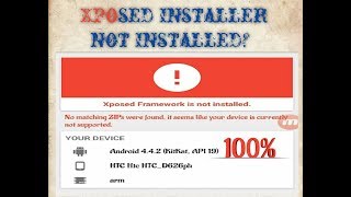 Xposed Installer Not Installed how to fixed it lasted trips 2019 [upl. by Sitnik]