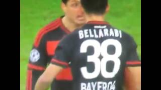 Chicharito explota contra Bellarabi Bayer Leverkusen vs Barcelona [upl. by Javed]