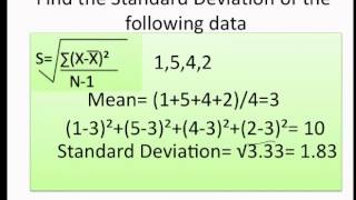 How to find the Range Variance and standard deviation [upl. by Annecorinne]