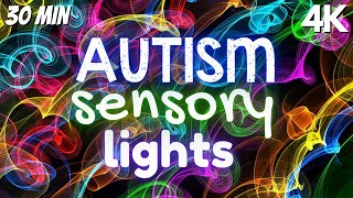 Autism Calming Music Neon Soothing Lights [upl. by Nitsir990]