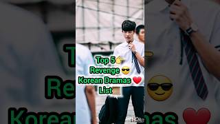 TOP 5 REVENGE KOREAN DRAMA LIST Part 2 [upl. by Dupin473]