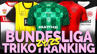 CALCIO BERLIN Bundesliga HeimtrikotRanking 202425 [upl. by Anceline]