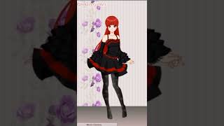 Anime Gothic Girl Dress Up Game Games For Girls GirlsPrincess [upl. by Lorsung]