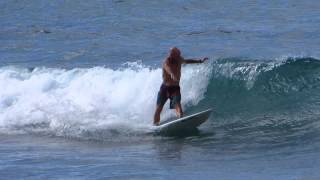 Surfing Apple Bay Tortola BVI [upl. by Marice199]