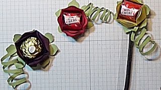 Anleitung Projekt 88 Blüte für Rocher oder Mon Cheri [upl. by Akined]