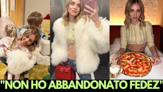 CHIARA FERRAGNI intervistata quotNon ho abbandonato Fedezquot Serata con Vitto e Leo e poi a cena fuori [upl. by Amsirahc]