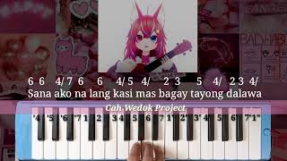 Millie Parfait  Sana Ako na Lang not pianika  melodica cover tagalog [upl. by Assirk]