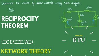 Reciprocity Theorem problems imp topic by Dinu A G [upl. by Ami]