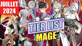 Tier list Mage fr juillet 2024  Epic Seven [upl. by Nyla]