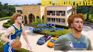 FORMER NBA WARRIORS GUARD NICO MANNIONS AGE HIGHLIGHTS HEIGHT FAMILY LIFESTYLE AND NET WORTH [upl. by Roda741]