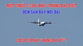 Gặp một chiếc Vận tải cơ sơn màu trắng đặc biệt đến sân bay Nội Bài  là máy bay của ai [upl. by Silohcin]