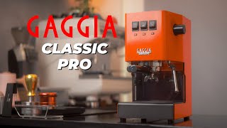 O ícone das máquinas de espresso caseiras GAGGIA CLASSIC PRO REVIEW  Não Sou Barista [upl. by Ibloc]