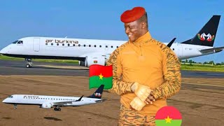 air Burkina le IBRAHIM TRAORE Un avion de plus pour renforcer la flotte aérienne 28 septembre 2024 [upl. by Tsui707]