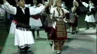 POUSTSENO  Macedonian folk dance from Aegean region [upl. by Alvie]