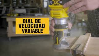 Ruteadora Inalámbrica DEWALT 20V Máx DCW600 [upl. by Nospmoht518]