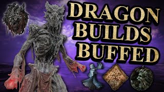 Elden Ring Dragon Builds Do Insane Damage Now [upl. by Michon]