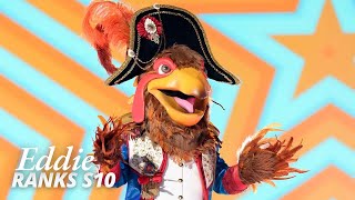 Eddie Ranks S10 I The Masked Singer [upl. by Nosloc638]