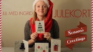 Jul med Ingrid Julekort 63 [upl. by Enilorak96]