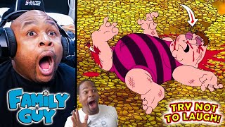 Peter Pranks The InternetFamily Guy Try Not To Laugh Challenge Feat TyroneMagnus [upl. by Gardie305]