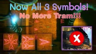 ALL 3 SYMBOLS Without Tram In Shadows of Evil Black Ops 3 [upl. by Ttehr81]