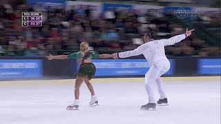 Volosozhar and Trankov lead Pairs  Universal Sports [upl. by Dareen]