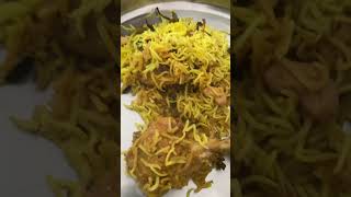 Hyderabadi chicken biryani homemade [upl. by Suoinuj]