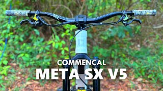 2024 Commencal Meta SX V5  Bike Check [upl. by Llewej242]