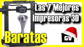 🥇🔥 Las 7 MEJORES Impresoras 3D BARATAS de Amazon 2024✅CalidadPrecio Para Empezar  Resina [upl. by Eillib141]