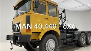 Degroote Trucks MAN 40440  6x6 tractor head for sale [upl. by Nivanod]