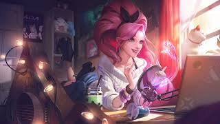 KDA ALL OUT Seraphine Passive Music Indie 1 Hour [upl. by Elacsap383]