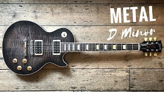 Wild Melodic Metal  Guitar Backing Track Jam in Dm [upl. by Meeki]